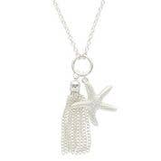 Adjustable Sea Life with Tassel Necklace