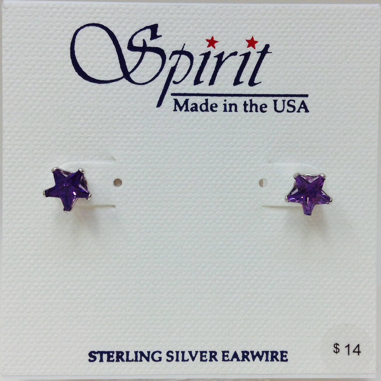 Purple Star Stud