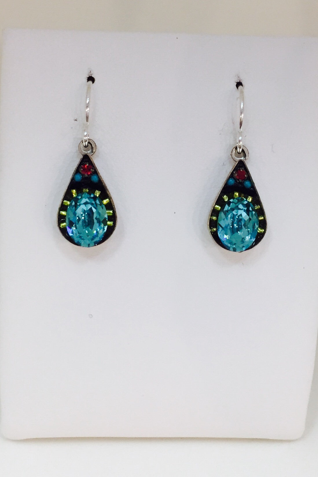 Crystal Drop Earring-Multicolor
