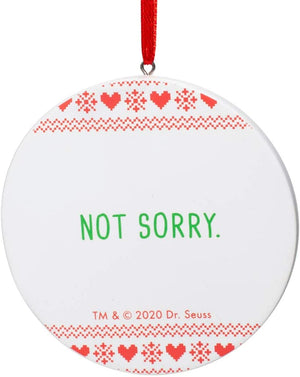Grinch Ugly Sweater Ornament