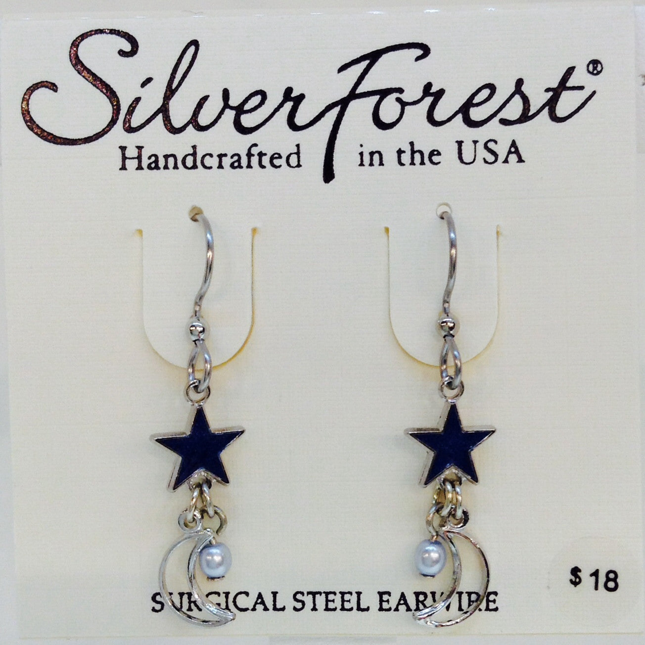 Star And Moons Dangle