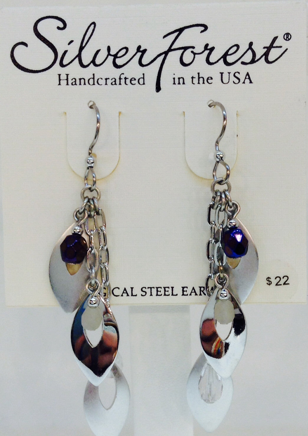 Silver Dangle Earring