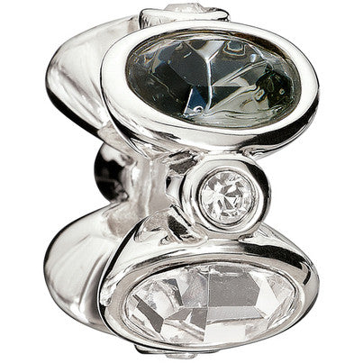 The Swarovski Collection - Majestic Ovals - Black and White