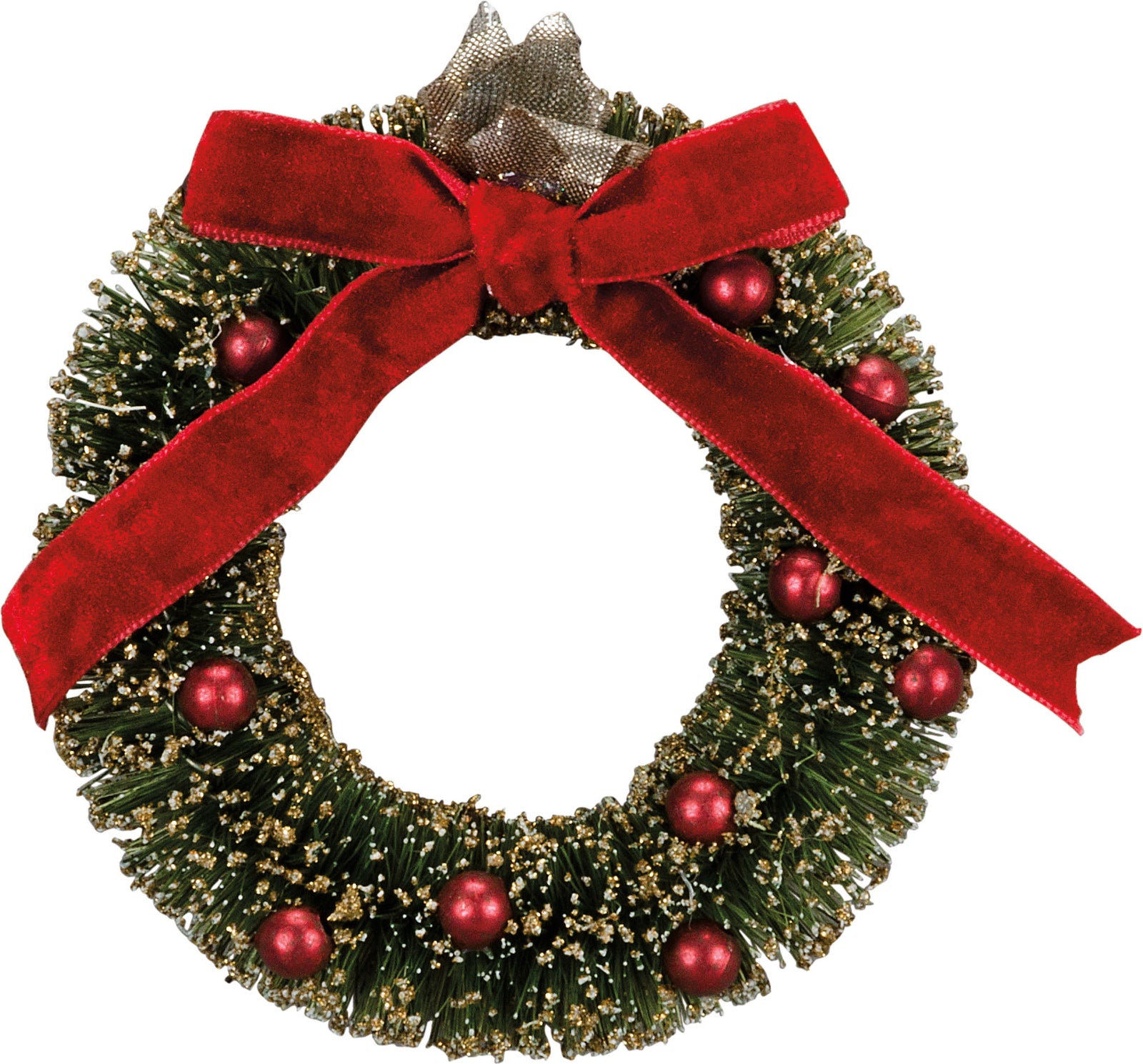 Small Thistle Wreath Orn