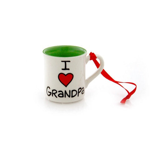 I ❤️ Grandpa Ornament