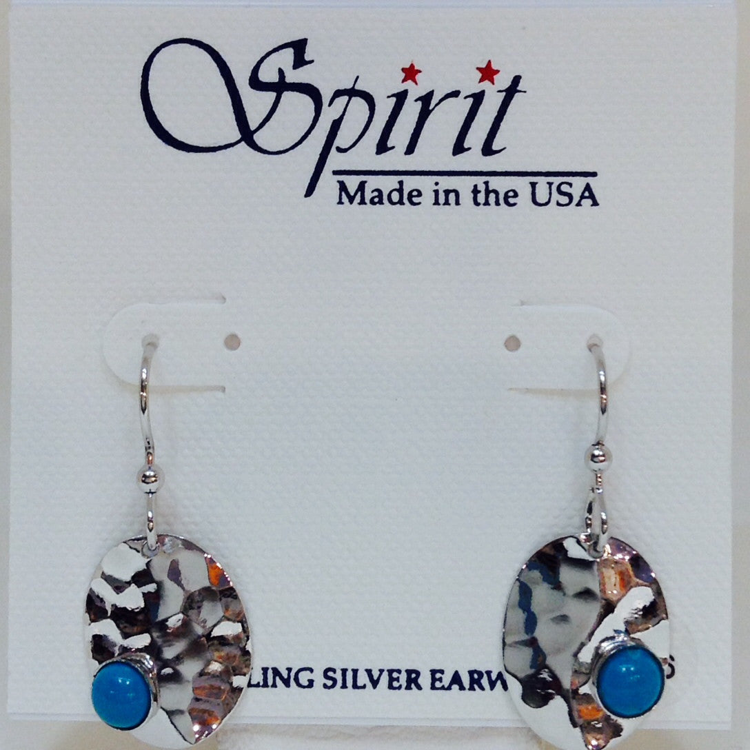 Silver Turquoise Dangle