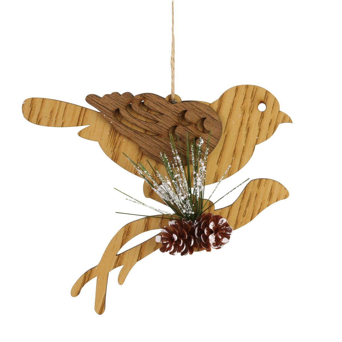 Bird on Branch Ornament