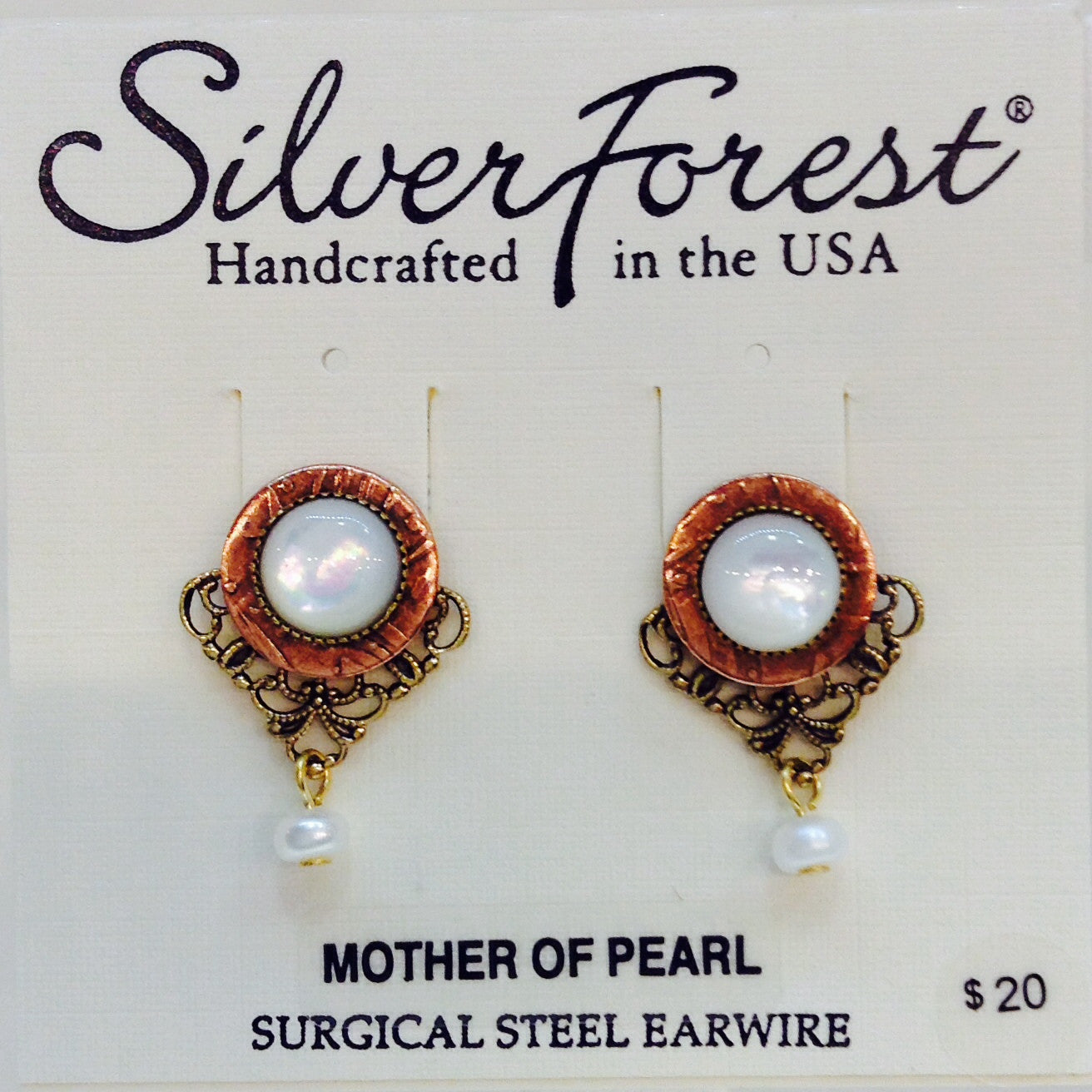 Mother Of Pearl Earring