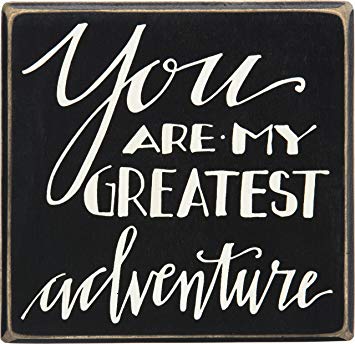 Box Sign-Greatest Adventure