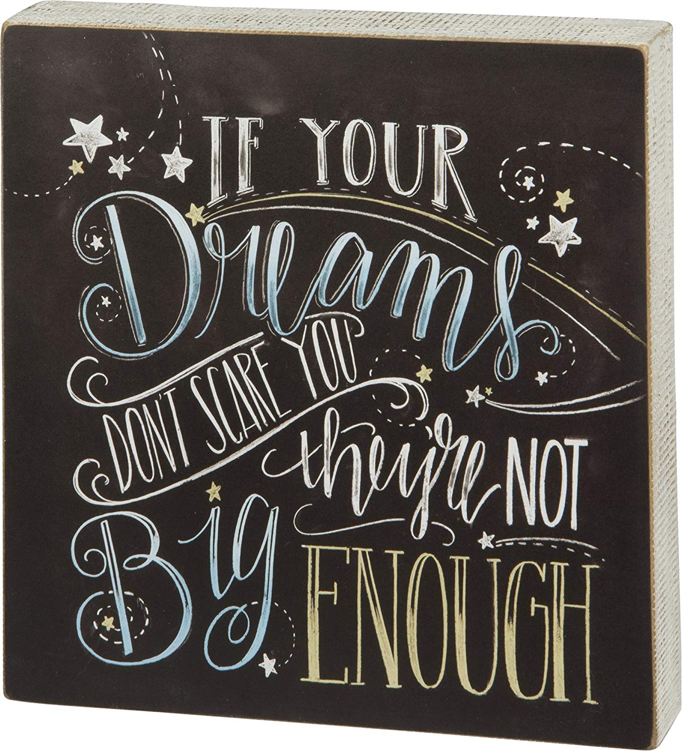 Dream Big Chalk Sign