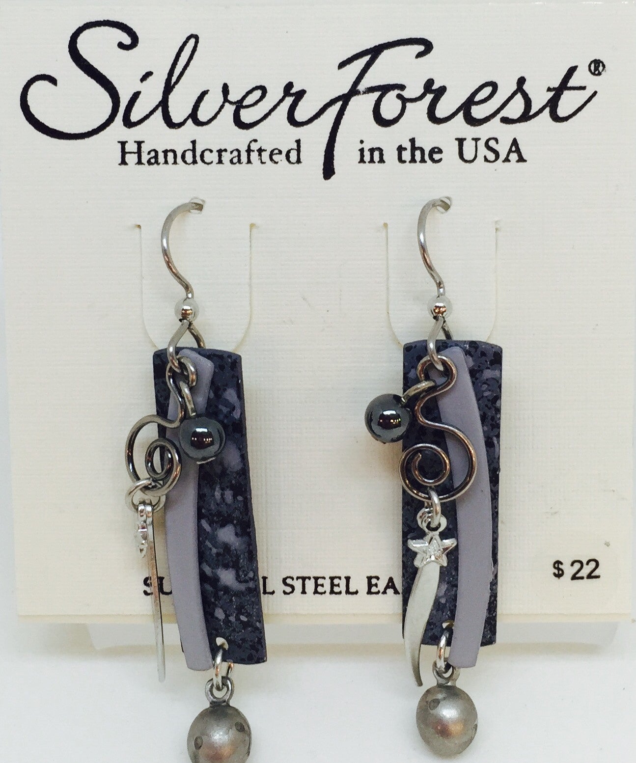 Large Rectangle with Marble Raku