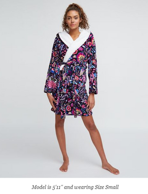 Hooded Fleece Robe