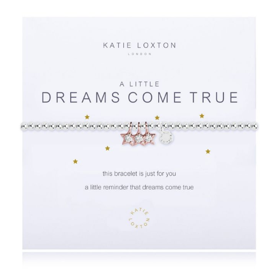 A little DREAMS COME TRUE bracelet