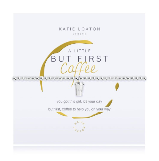 A little BUT FIRST COFFEE Bracelet