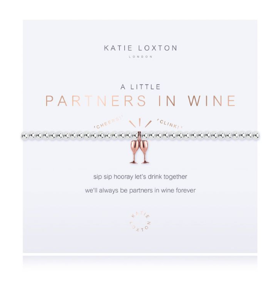 A little PARTNERS IN WINE Bracelet