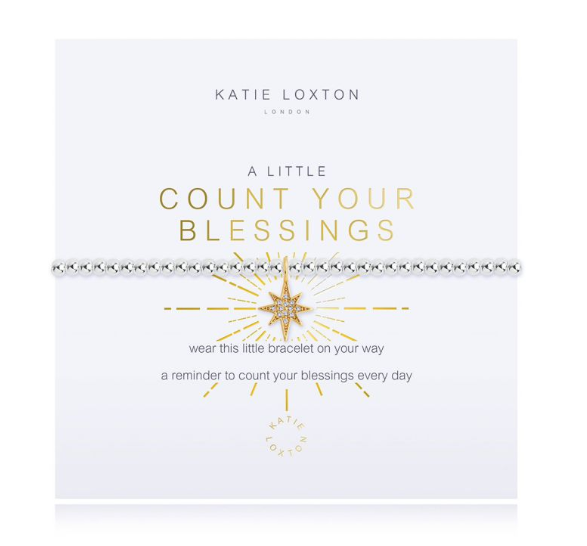 A little COUNT YOUR BLESSINGS Bracelet