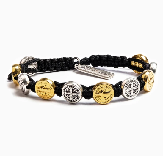 Benedictine Blessing Bracelet-Black/Mixed
