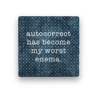 Autocorrect Coaster