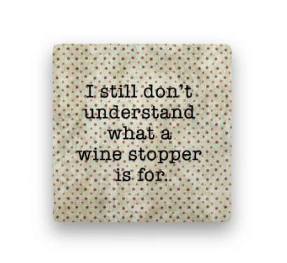 Wine Stopper Coaster