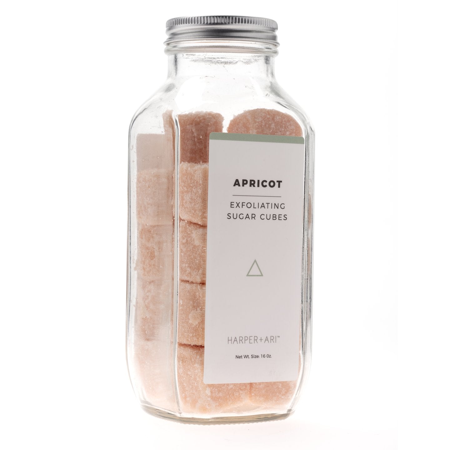 Exfoliating Sugar Cubes Jar-Apricot