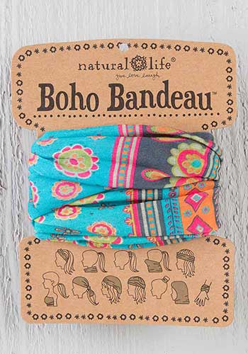 Boho Bandeau Turquoise  Medallion