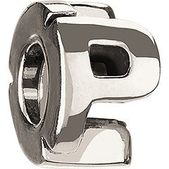 Sterling Silver - Letter P