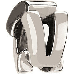 Sterling Silver - Letter V