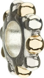 Silver & 14K Gold Spacer - Mixed