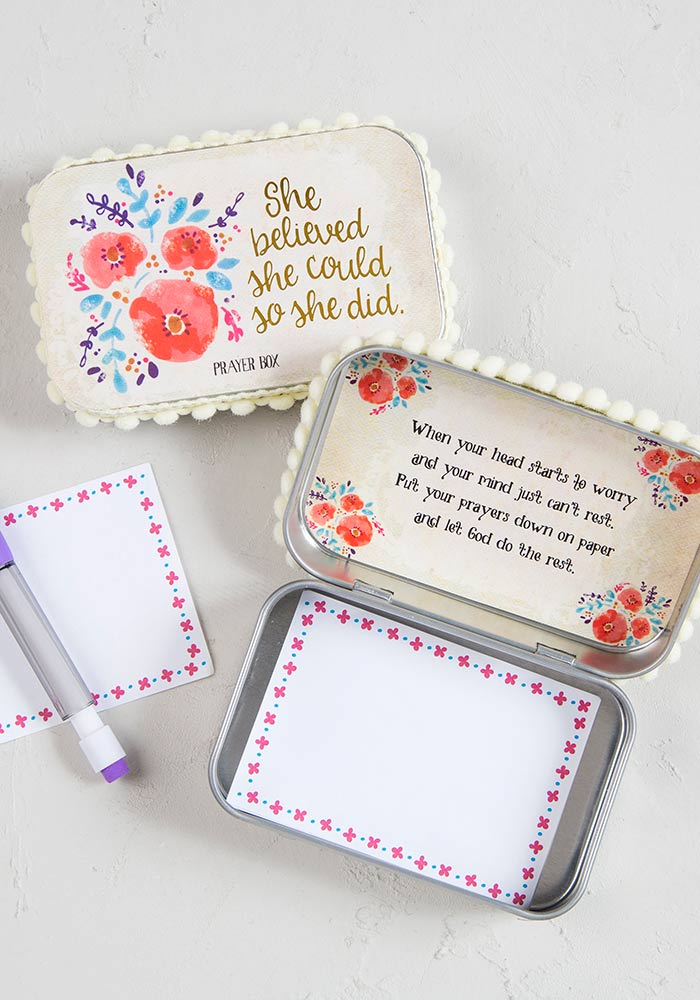 Prayer Box She Believed She Could