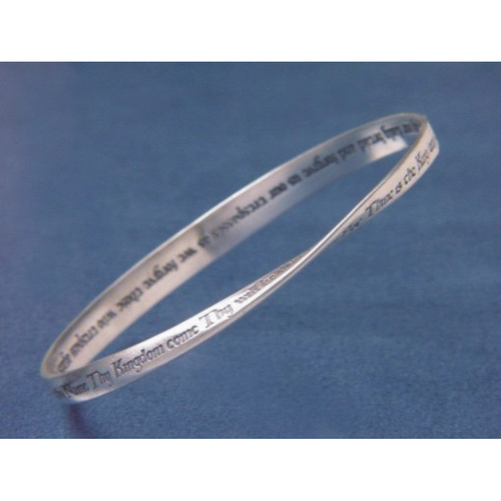 Möbius Strip Bracelet "Lord's Prayer"