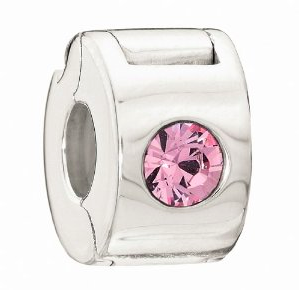 The Swarovski Collection - Jeweled Lock - Light Rose