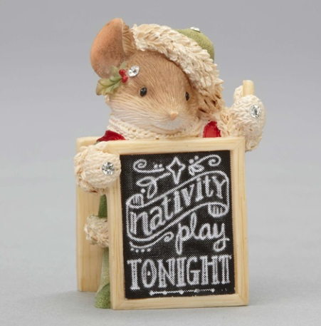 Mouse w/ Sign