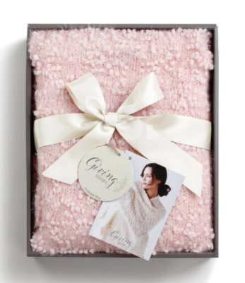 Pink Giving Shawl