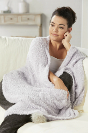 Light Purple Giving Shawl