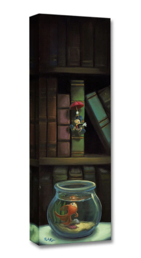 "Dropping In" Canvas by Rob Kaz