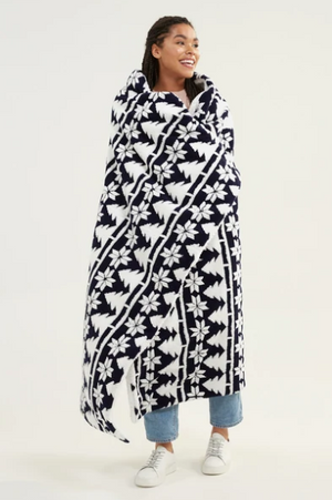 Cozy Life Jacquard Throw Blanket