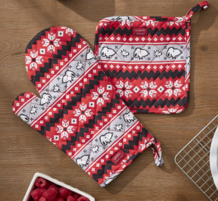 Pot Holder & Oven Mitt Set