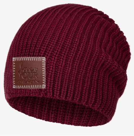 Burgundy Beanie