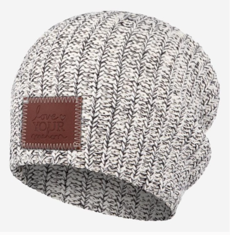 Black Speckled Beanie