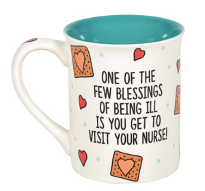 Nurses Work Of Heart Mug