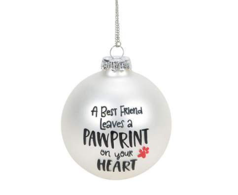 Ornament Paw Bereavement