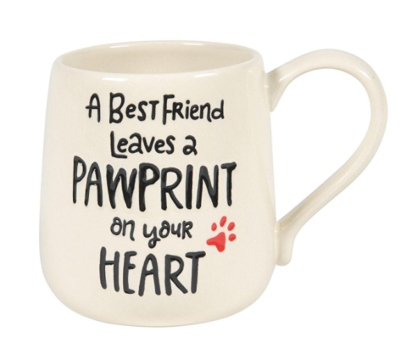 Pawprint On Your Heart Mug