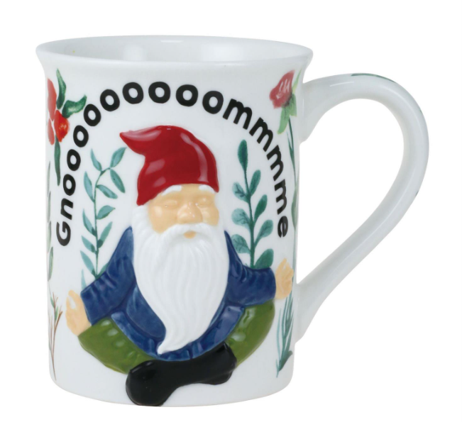 Sculpted Gnome Mug