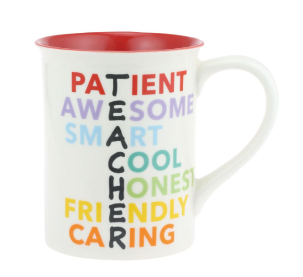 Teacher Anagram Mug