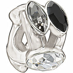 The Swarovski Collection - Splendid Marquis - Black and White