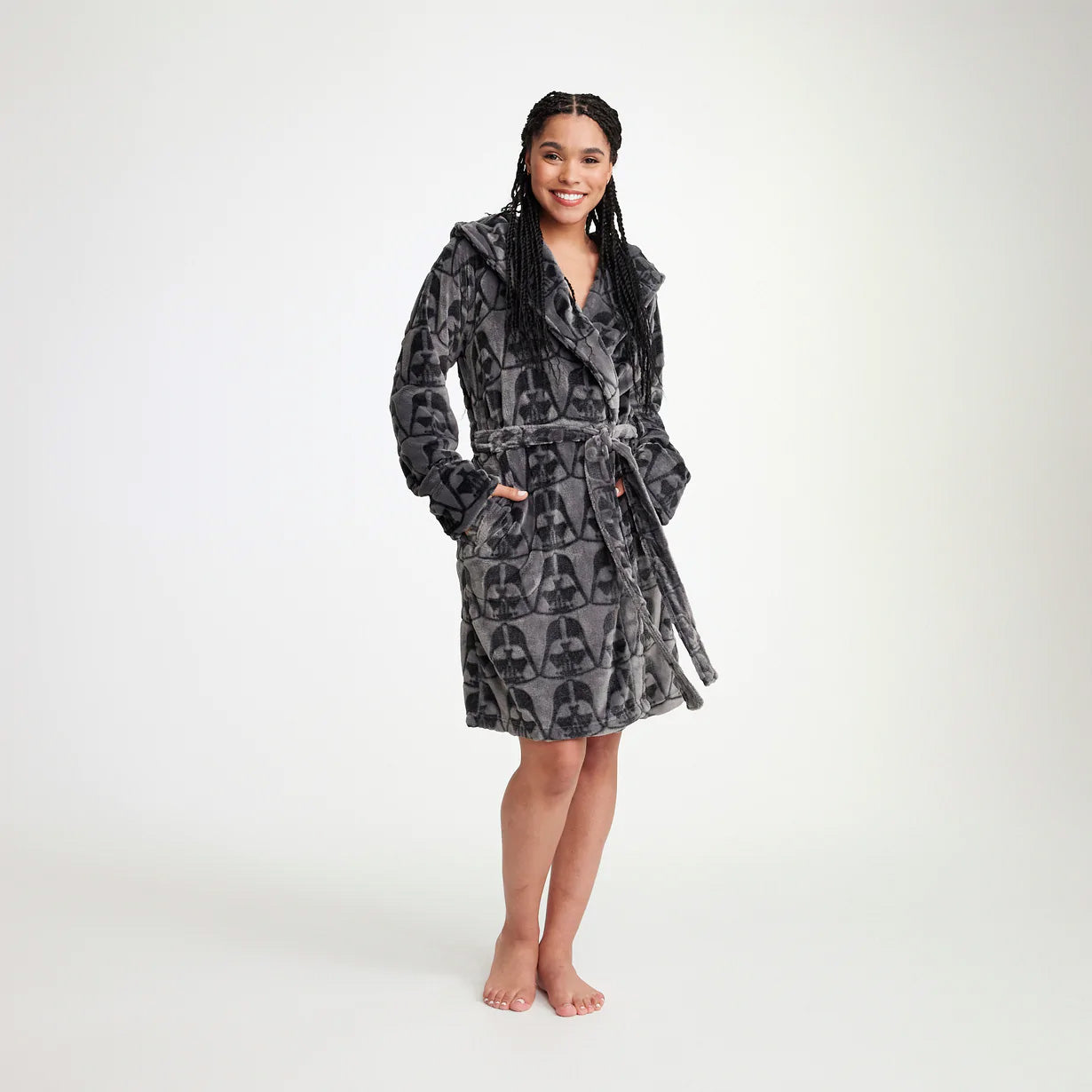 Darth Vader Textured Fleece Robe