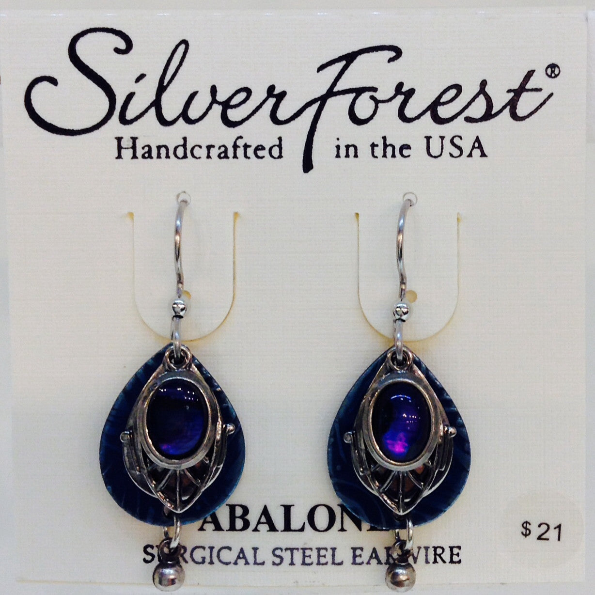 Layered Abalone With Blue