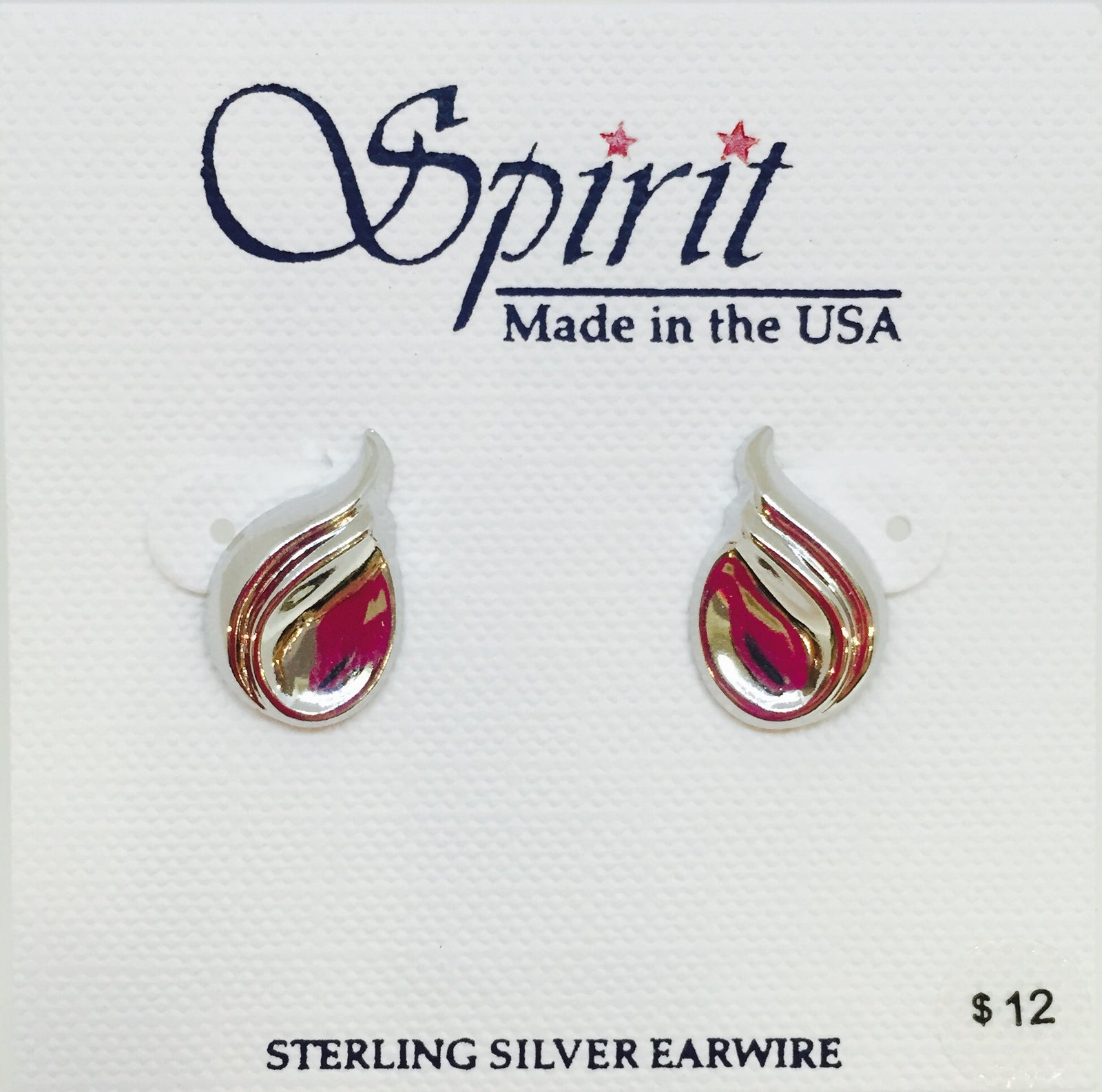 Flamed Teardrop Post