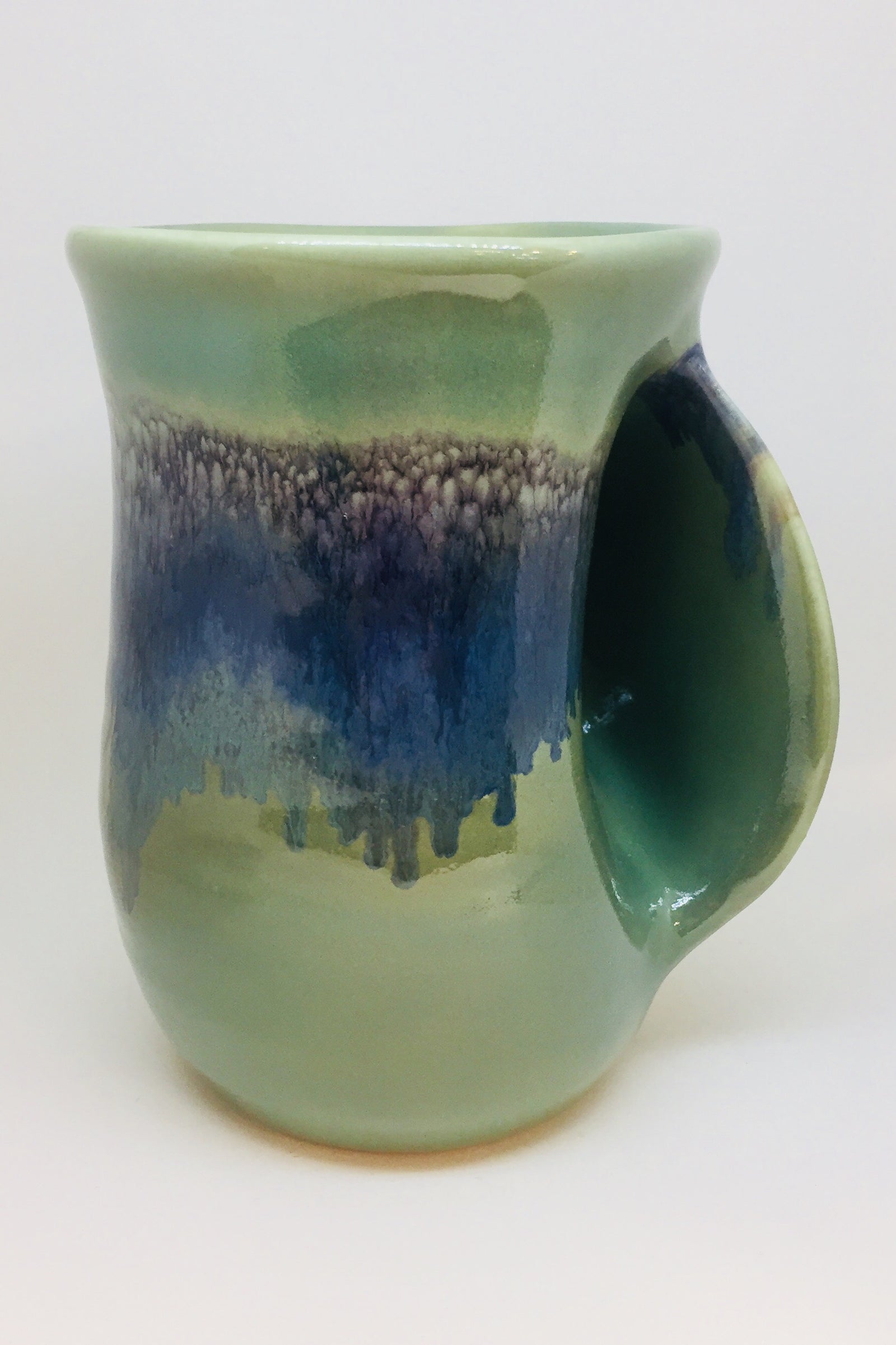 Misty Green Right Handed Mug