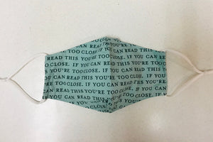 “Say What?!” Adult Face Mask